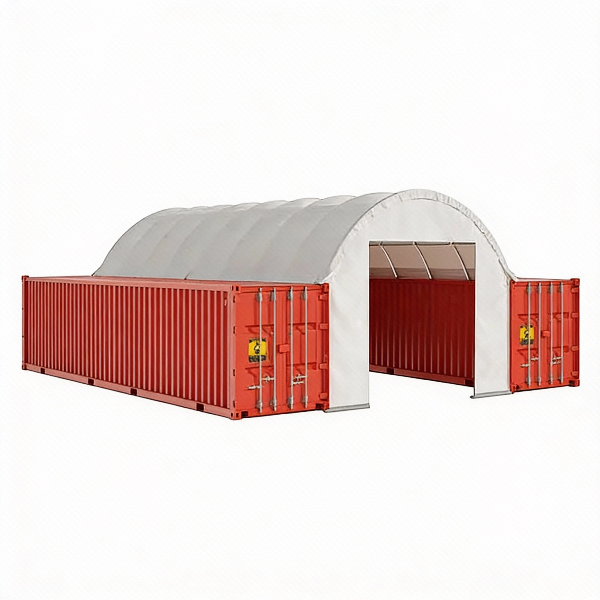 EMC C2040 Container Shelter - 20' Wide x 40' Length