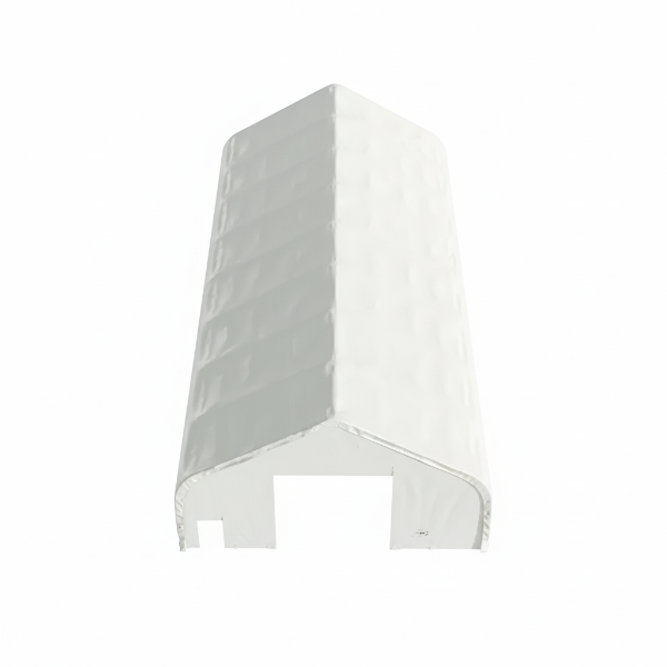 EMC Double Trussed Storage Shelter - 40' Wide x 80' Length x 24' Height