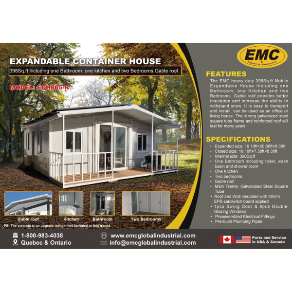 EMC Expandable Container House (ECH005-R)