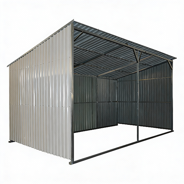 EMC Metal Livestock Shelter (19’ x 12’)