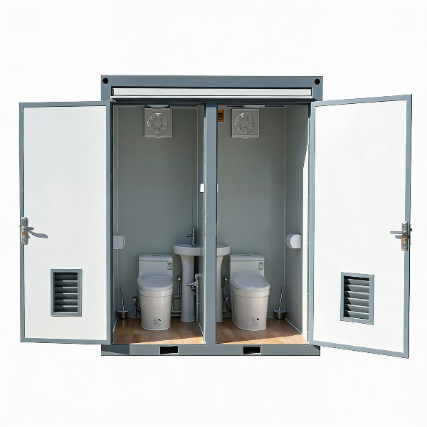 EMC Portable Double Toilet