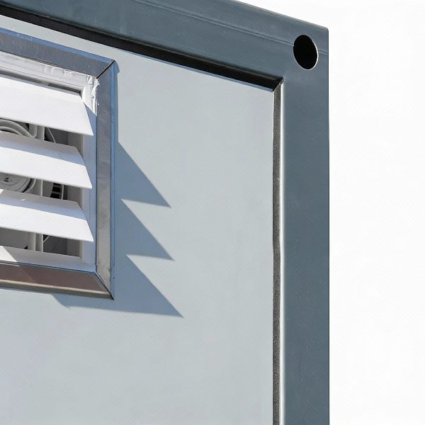 EMC Portable Toilet Bathroom With Shower - Insulated 4 seasons - Connections for sceptic and water - Power inlet