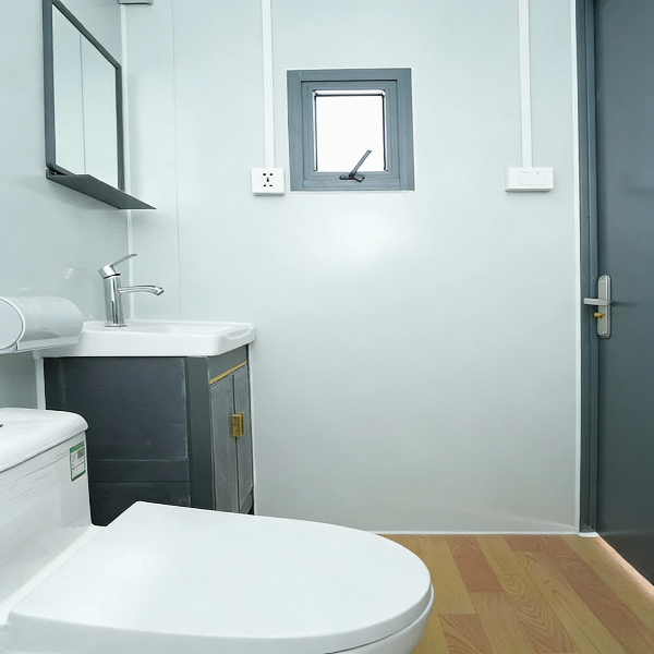 EMC Portable Toilet Bathroom With Shower - Insulated 4 seasons - Connections for sceptic and water - Power inlet