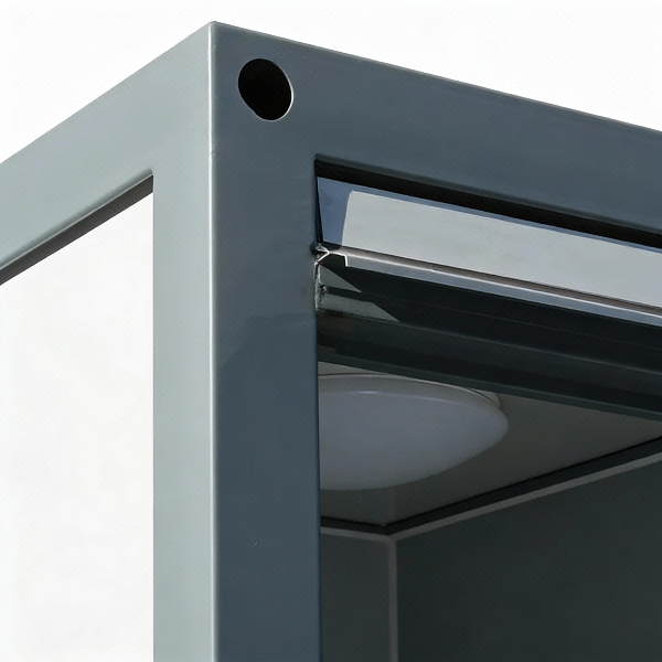 EMC Portable Toilet Bathroom With Shower - Insulated 4 seasons - Connections for sceptic and water - Power inlet