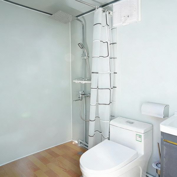 EMC Portable Toilet Bathroom With Shower - Insulated 4 seasons - Connections for sceptic and water - Power inlet