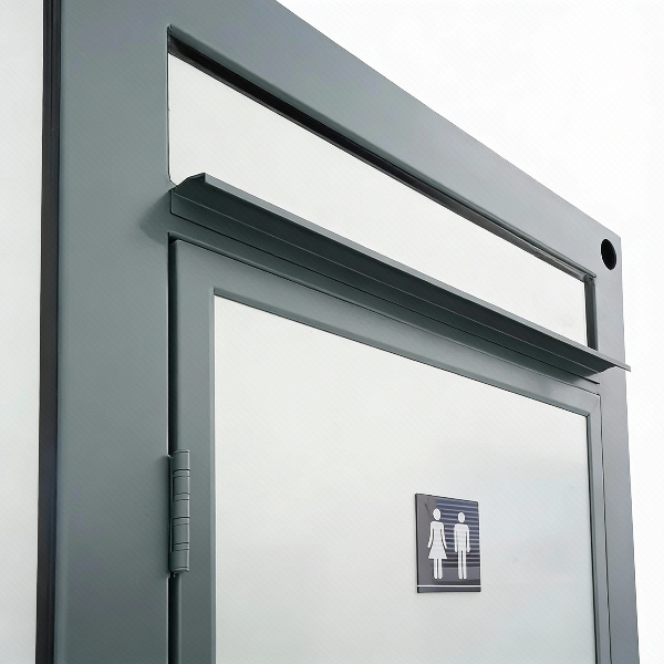 EMC Portable Toilet Bathroom With Shower - Insulated 4 seasons - Connections for sceptic and water - Power inlet