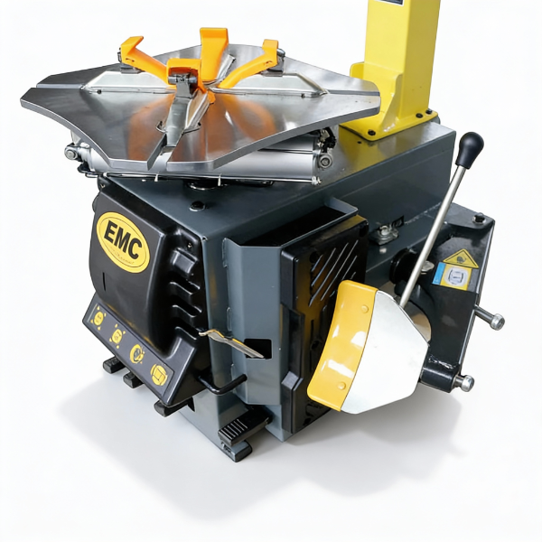 EMC Tire Changer 14”-28” Rim Clamping Tilt-Back Semi-Automatic