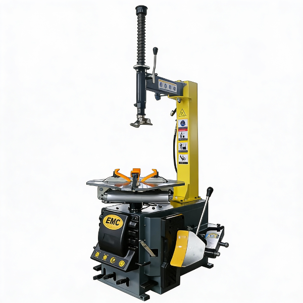 EMC Tire Changer 14”-28” Rim Clamping Tilt-Back Semi-Automatic
