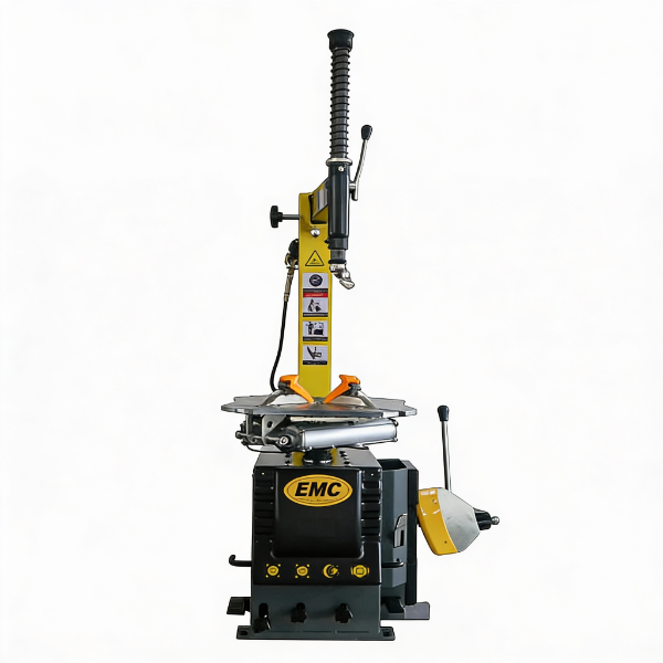 EMC Tire Changer 14”-28” Rim Clamping Tilt-Back Semi-Automatic