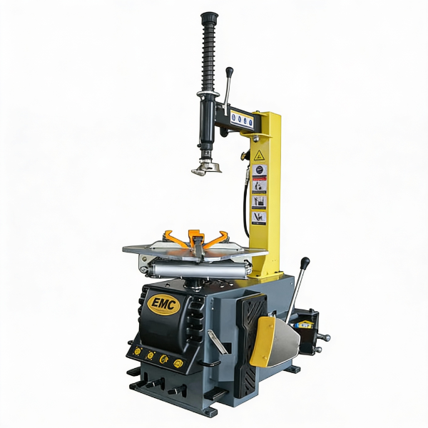 EMC Tire Changer 14”-28” Rim Clamping Tilt-Back Semi-Automatic