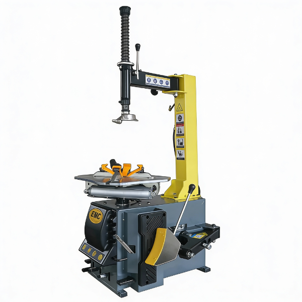 EMC Tire Changer 14”-28” Rim Clamping Tilt-Back Semi-Automatic