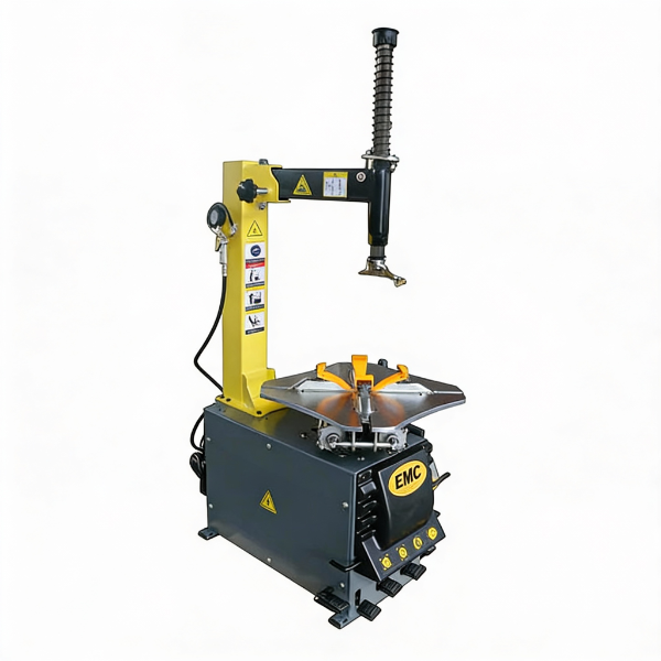EMC Tire Changer 14”-28” Rim Clamping Tilt-Back Semi-Automatic