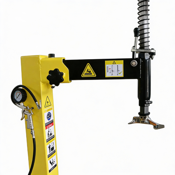 EMC Tire Changer 14”-28” Rim Clamping Tilt-Back Semi-Automatic