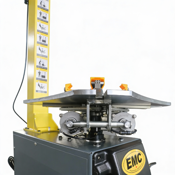 EMC Tire Changer 14”-28” Rim Clamping Tilt-Back Semi-Automatic