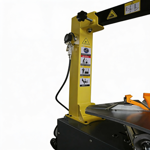 EMC Tire Changer 14”-28” Rim Clamping Tilt-Back Semi-Automatic