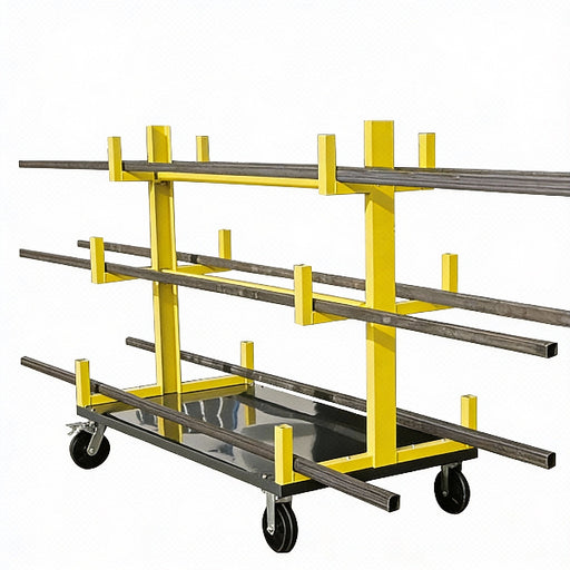Pipe Co Rider Rack Pipe Racks Canada | Durable Industrial Storage Solutions — EMC Industrial