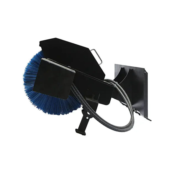 EMC 72" Skid Steer Angle Broom - High Powered Hydraulic - 30 Degree Angle