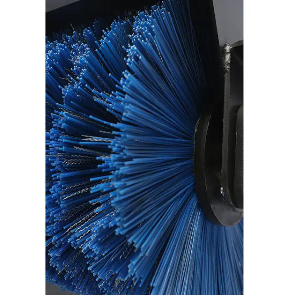 EMC 72" Skid Steer Angle Broom - High Powered Hydraulic - 30 Degree Angle