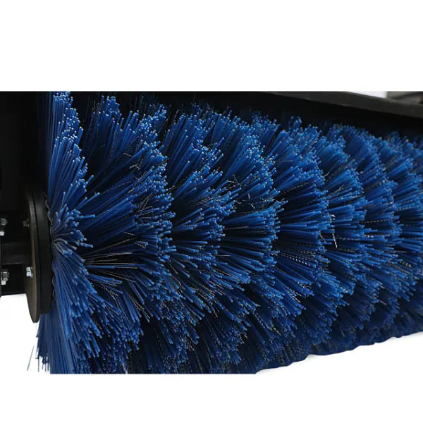 EMC 72" Skid Steer Angle Broom - High Powered Hydraulic - 30 Degree Angle