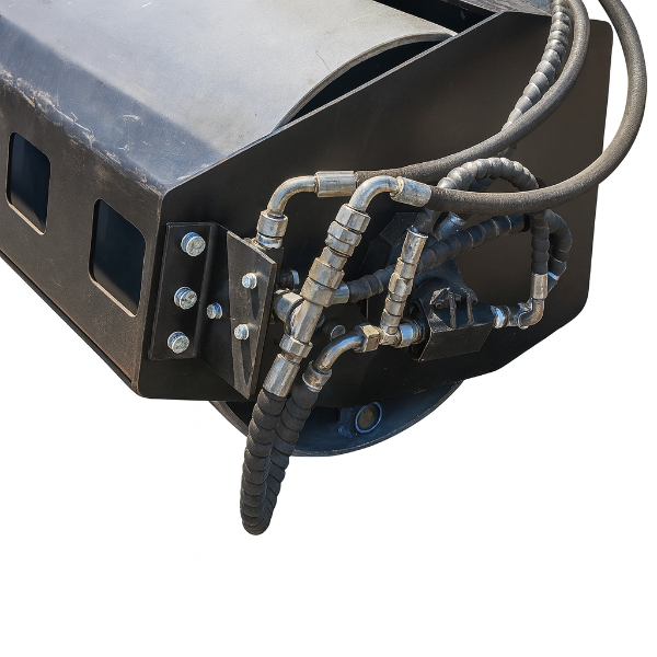 EMC 72" Skid Steer Vibratory Roller - 14 GPM Flow