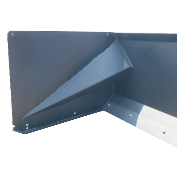 EMC 78” Skid Steer U-shape Snow Pusher - 78" Working Width