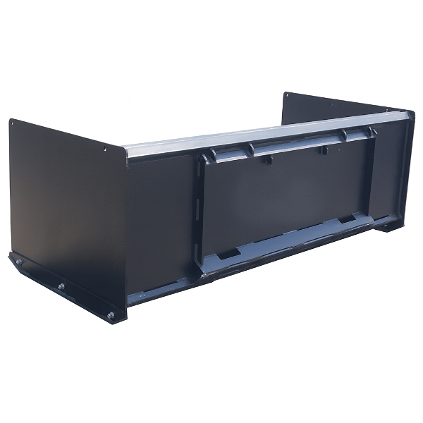 EMC 78” Skid Steer U-shape Snow Pusher - 78" Working Width