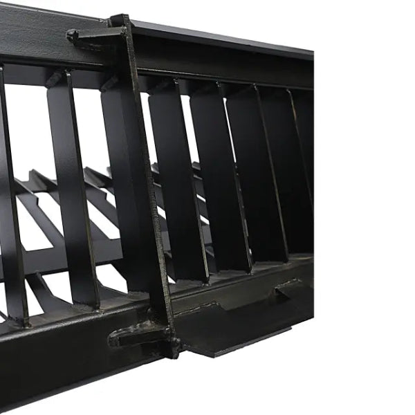 EMC 84" Skid Steer Rock Bucket - Heavy Duty Iron Body