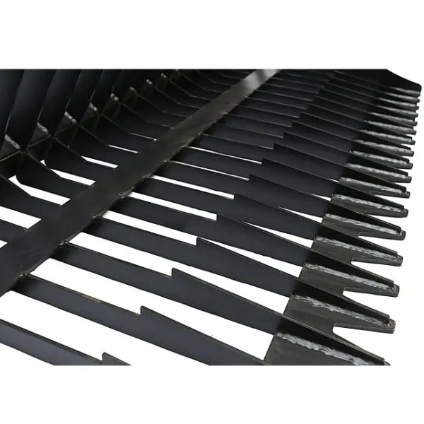 EMC 84" Skid Steer Rock Bucket - Heavy Duty Iron Body