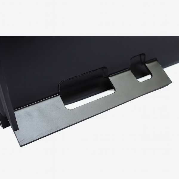 EMC 84" Skid Steer Snow Plow - Hydraulic Controls - 6 Coil Design