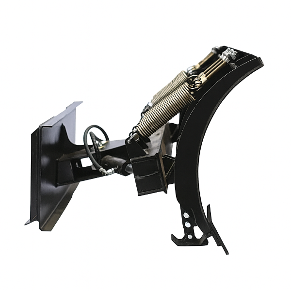 EMC 84" Skid Steer Snow Plow - Hydraulic Controls - 6 Coil Design