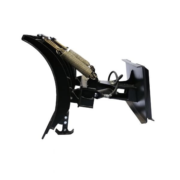 EMC 84" Skid Steer Snow Plow - Hydraulic Controls - 6 Coil Design