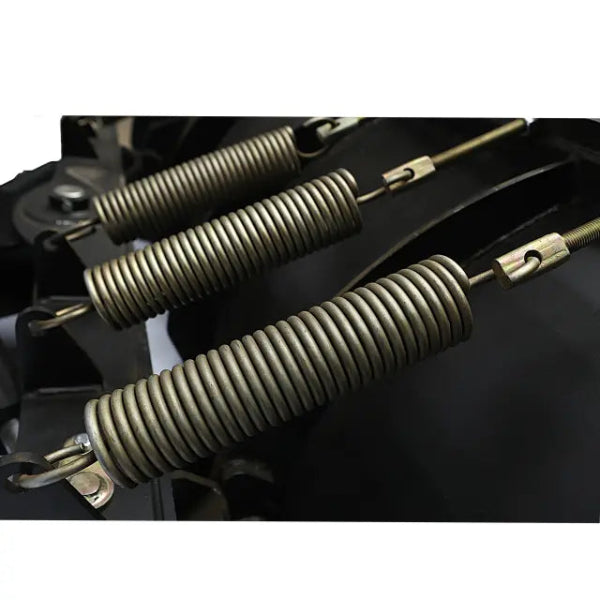 EMC 84" Skid Steer Snow Plow - Hydraulic Controls - 6 Coil Design