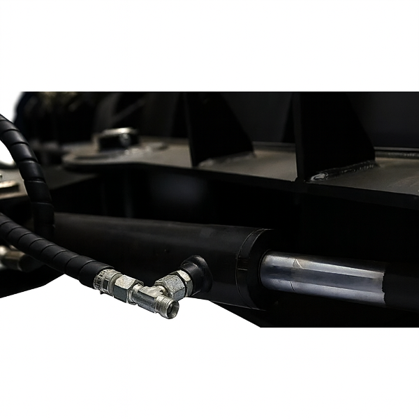 EMC 84" Skid Steer Snow Plow - Hydraulic Controls - 6 Coil Design