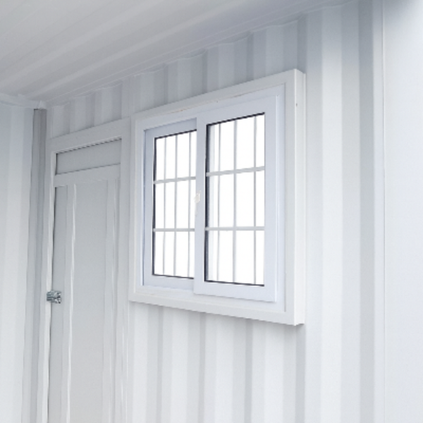 EMC 9FT Container Office - 1 Window and 1 Man Door