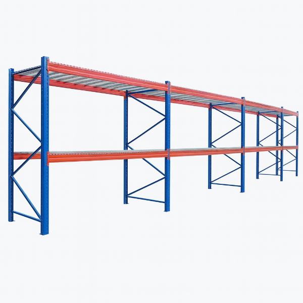 EMC Heavy-Duty Pallet Rack 120” W×48”D×120”H