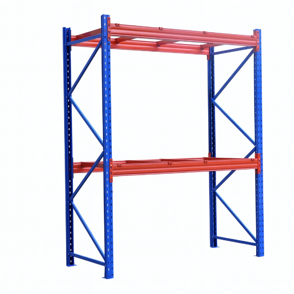 EMC Heavy-Duty Pallet Rack 120” W×48”D×120”H