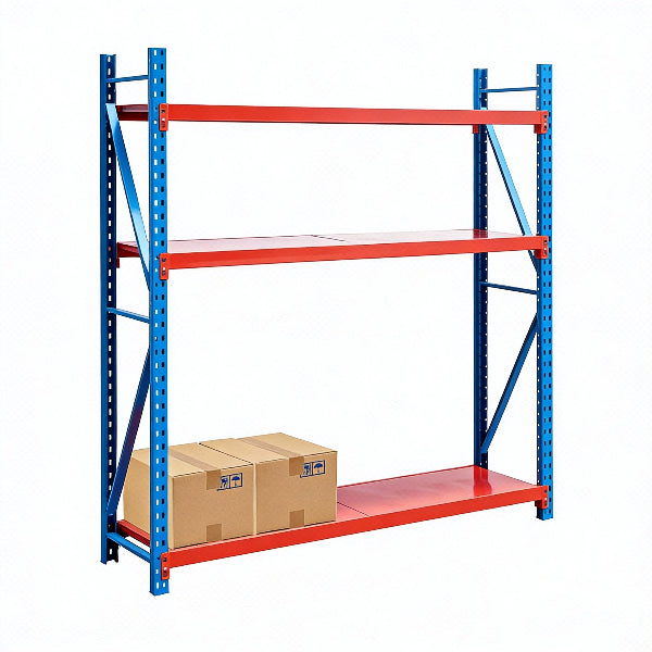 EMC Heavy-Duty Warehouse Racks - 40ft, 96"W x 120"L x 24"D