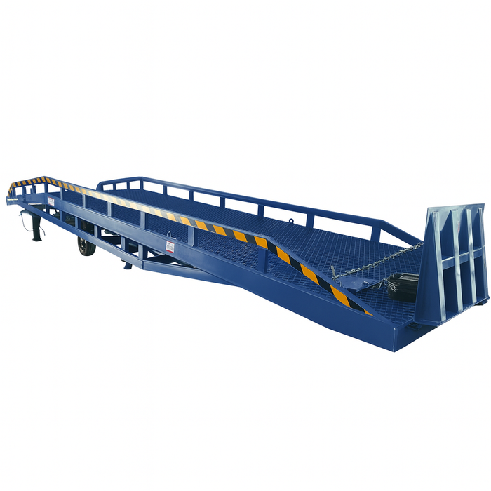20ft Container Ramp EMC Mobile Loading Container Dock Ramp - 20 Tons Capacity — EMC Industrial