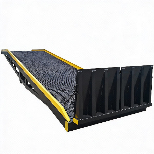 EMC Mobile Loading Container Dock Ramp - 20 Tons Capacity — EMC Industrial