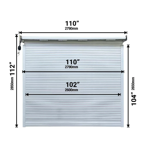 EMC Remote Control Motorized Roll-Up Door Kit for CG2533 & CG2541 Metal Warehouse Shed