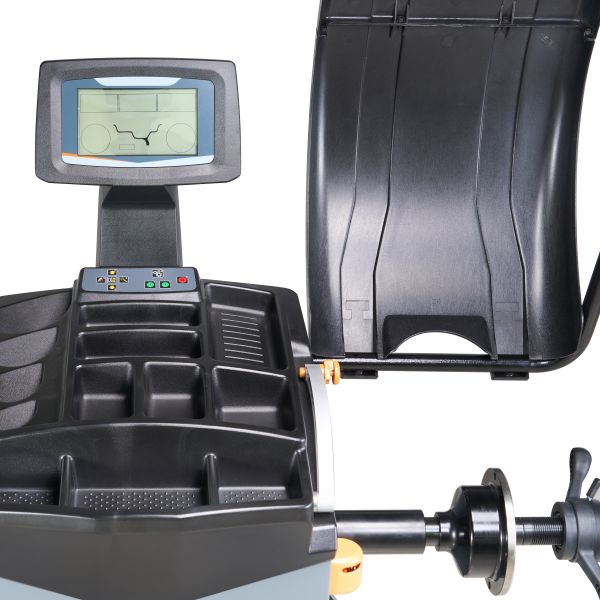 EMC Wheel Balancer With LCD Screen, Sonar, Laser and Electronic Brake