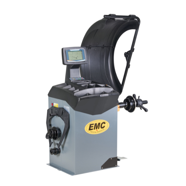 EMC Wheel Balancer With LCD Screen, Sonar, Laser and Electronic Brake