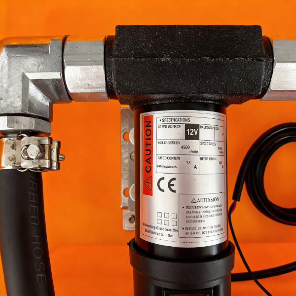 EMC Portable Diesel Fuel Tank - 116 US Gallon (440 Liters) - 13' hose - 12V self priming pump