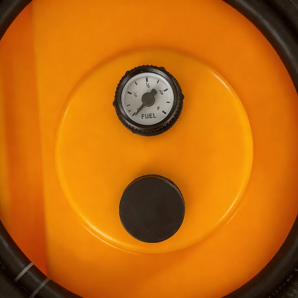 EMC Portable Diesel Fuel Tank - 116 US Gallon (440 Liters) - 13' hose - 12V self priming pump