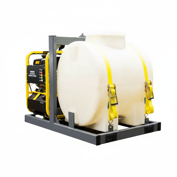 EMC 4000 PSI Hot Water Pressure Washer For Pickup Truck, 175 Gallon Water Tank