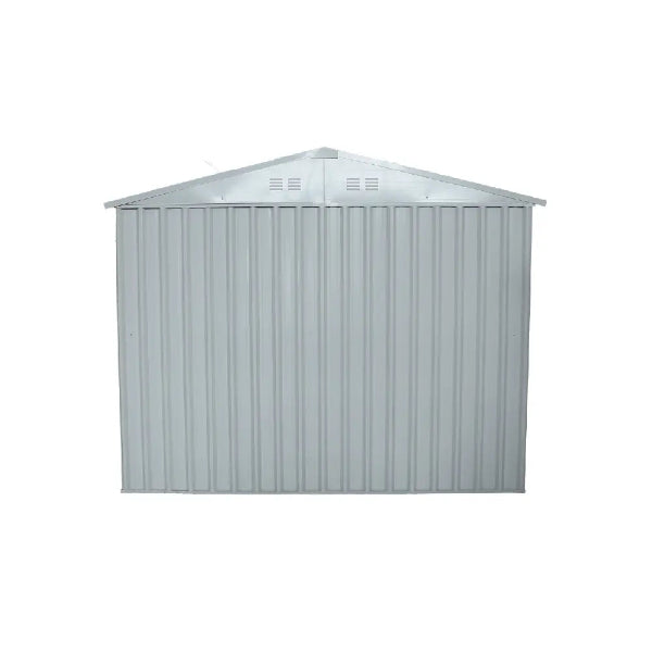 8'x11' Galvanized Metal Shed - 29 gauge steel walls - resistant snow load and wind load