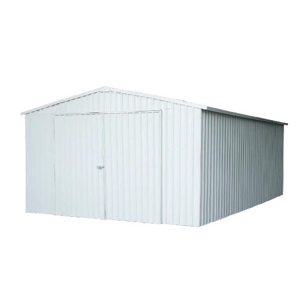 EMC Heavy Duty 14'x19' Steel Car Shed Garage - 29 gauge metal sheet - 75 mph wind resistance
