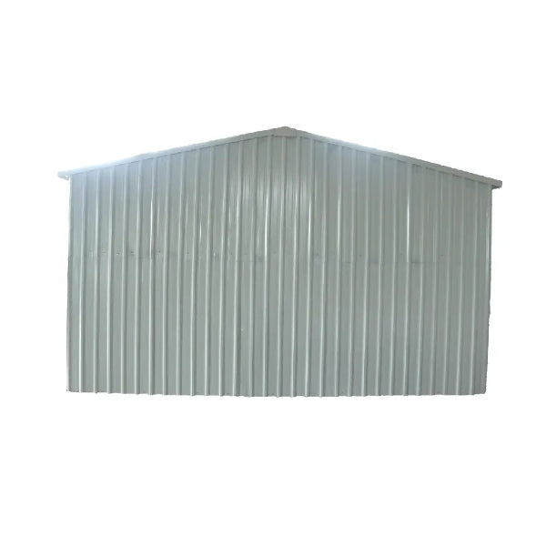 EMC Heavy Duty 14'x19' Steel Car Shed Garage - 29 gauge metal sheet - 75 mph wind resistance
