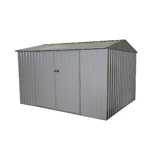 8'x11' Galvanized Metal Shed - 29 gauge steel walls - resistant snow load and wind load