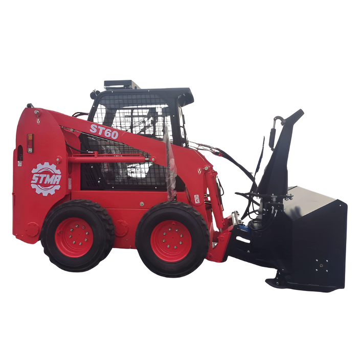 EMC 68" Skid Steer Automatic Chute Snow Blower